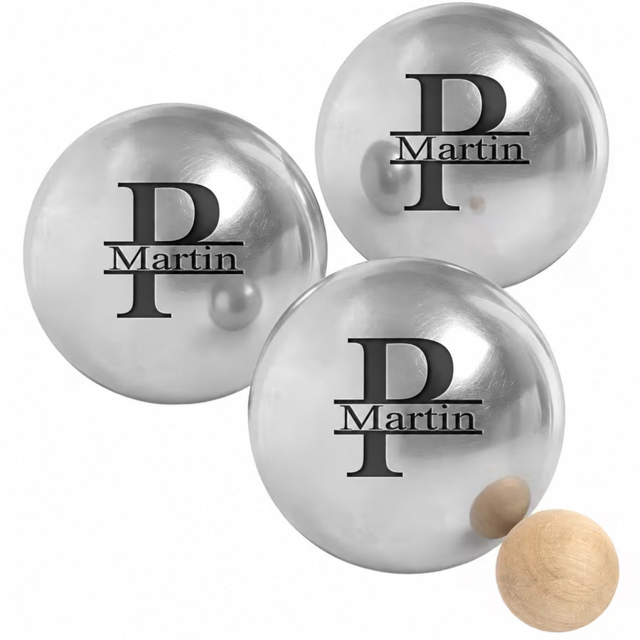 Gravure personnalisée sur boules de pétanque - Boules non fournies