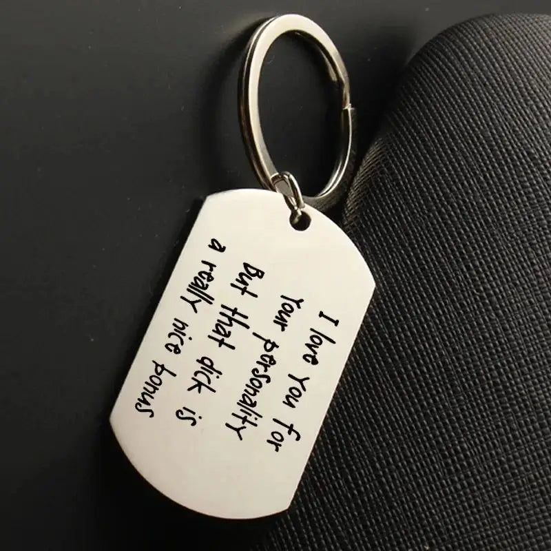 Porte-clés plaque militaire personnalisable – Finition Mat ou Brillant
