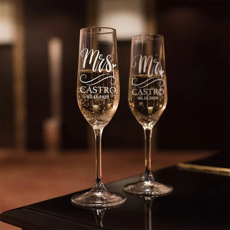 Flûte Champagne Gravée Unique